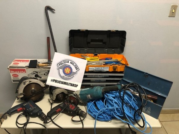 Rapaz de 20 anos � preso ap�s tentar furtar ferramentas do almoxarifado da Funda��o Inova Prudente