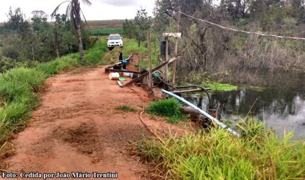 Pol�cia Ambiental constata infra��es ambientais em s�tio de Tup�