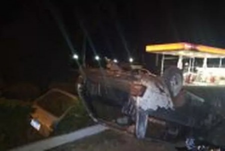 Capotamento de veículo mata homem em Euclides da Cunha Paulista