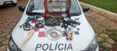 Polícia Militar elucida crime de furto, recupera pertences da vítima e prende autor em Salmourão