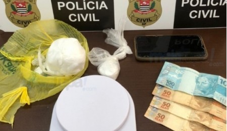 DISE prende mulher com grande quantidade de cocaína na zona leste de Tupã