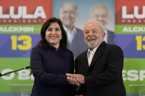 Futura ministra do Planejamento do novo governo, Tebet diz a Lula que ela e Haddad trabalhar�o juntos