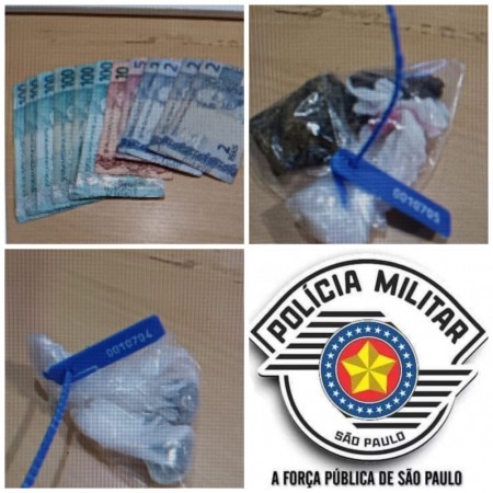 Polícia Militar apreende adolescente por ato infracional de tráfico de drogas em Osvaldo Cruz