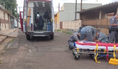 Idosa fica ferida em acidente na zona sul de Tupã
