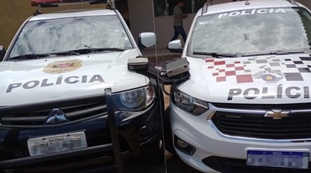 Ação conjunta das Policias Civil e Militar prende suspeito de furtar acessórios de caminhões, em Panorama