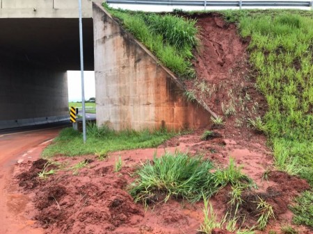 FLÓRIDA: Erosão no pontilhão na SP-294 gera perigo e preocupa motoristas