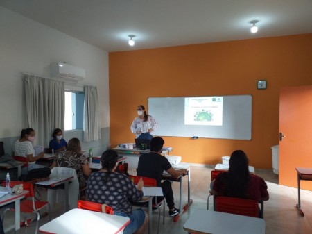 Secretaria de Meio Ambiente de Sagres realiza capacitação com os professores da rede municipal