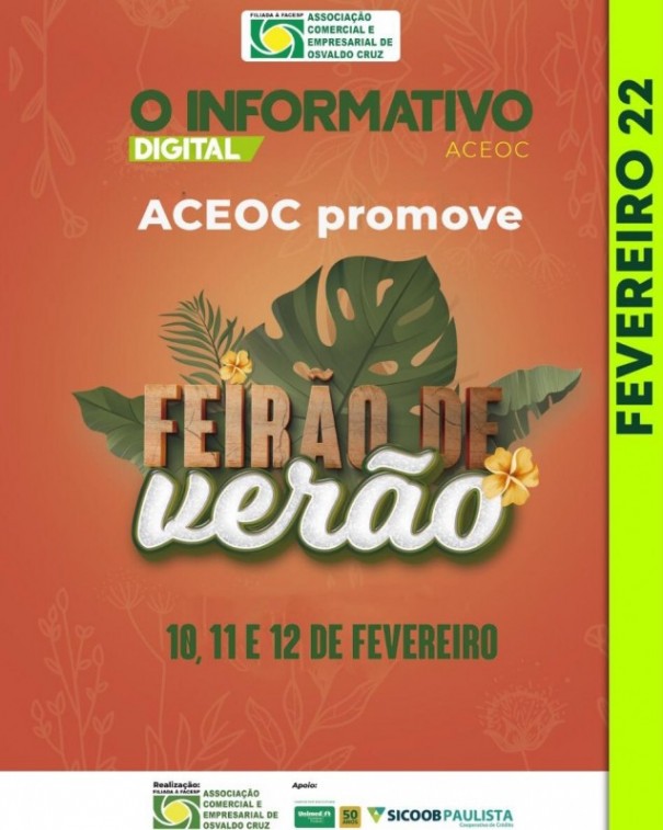 Associao Comercial e Empresarial de Osvaldo Cruz realiza o 'Feiro de Vero'