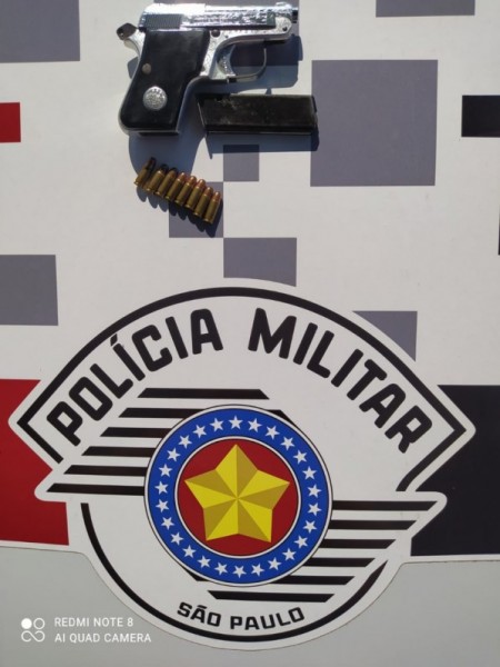 Polícia Militar prende homem por posse ilegal de arma de fogo em Osvaldo Cruz