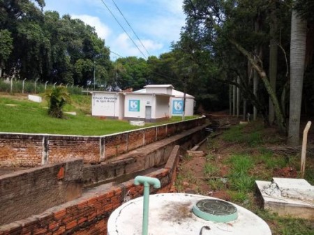 Ladrões furtam fios e bombas da estação de captação de água da Sabesp