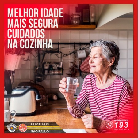 Corpo de Bombeiros realiza a Operação Melhor Idade Mais Segura