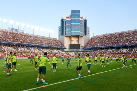 Escalação do Palmeiras: time conhece estádio da final no último treino em Abu Dhabi