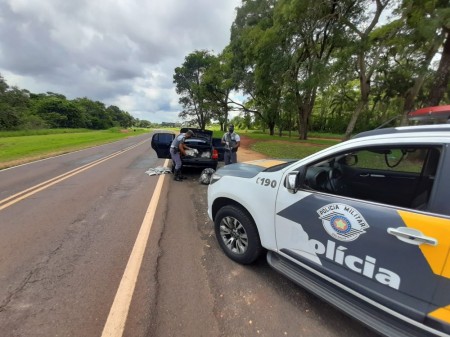 Adolescente é flagrado com 114 quilos de skank em Teodoro Sampaio