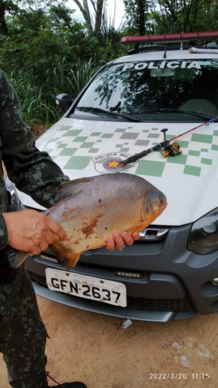 Morador de Osvaldo Cruz é multado em mais de R$ 2 mil por pesca irregular