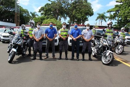 CART entrega viaturas para Policiamento Rodoviário