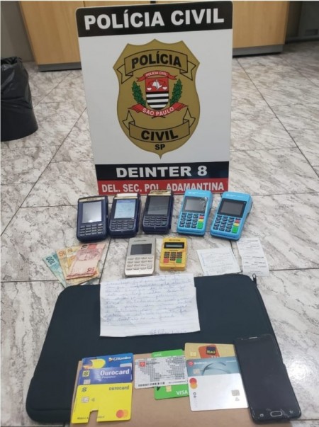 Polícia Civil prende em flagrante estelionatário que aplicava golpes de cartão de crédito na região