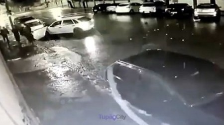 Motorista provoca acidente em Quatá e foge em seguida