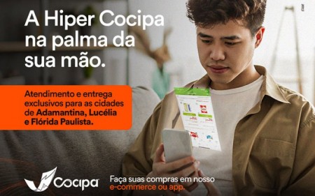 Depois de Adamantina, e-commerce da Cocipa amplia entregas para Lucélia e Flórida Paulista