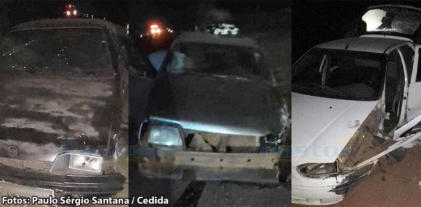 Ve�culos se envolvem em acidente na rodovia Rancharia - Bastos 