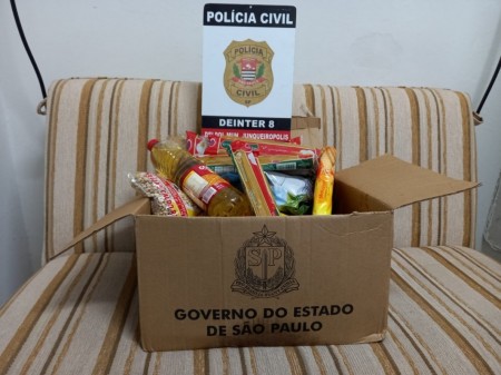 Polícia Civil apreende alimentos de cestas básica doadas pelo Governo do Estado comercializados ilegalmente em Junqueirópolis