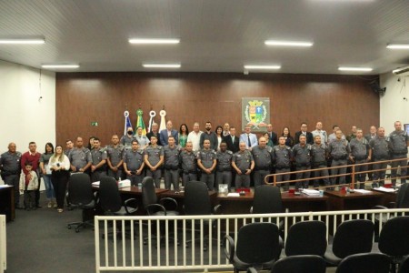 Câmara de OC realiza entrega da Medalha Tiradentes aos profissionais destaques da Segurança Pública  
