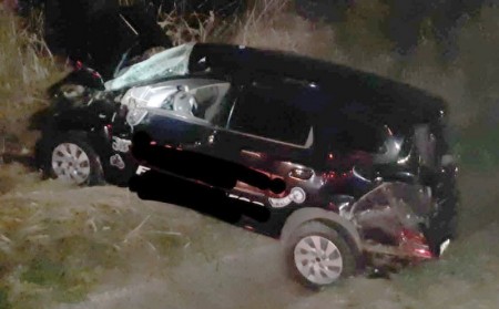 Condutor e passageiro sofrem ferimentos em acidente na SP-294 em Herculândia (SP)