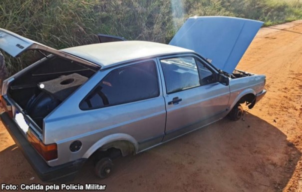 Ve�culo furtado � localizado na SP-294, entre Mar�lia e Oriente