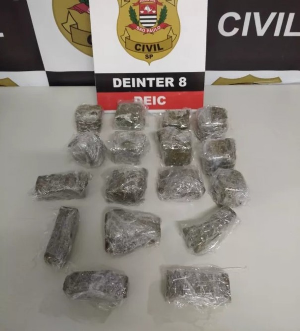 Me auxilia filho na venda de drogas e ambos acabam presos pela Polcia Civil em Presidente Prudente