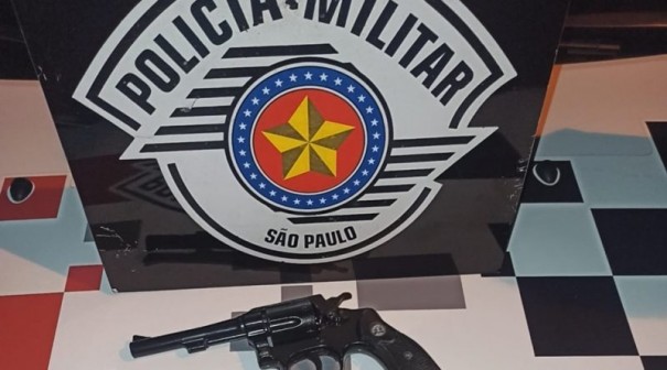 Polcia Militar apreende de arma de fogo em Dracena