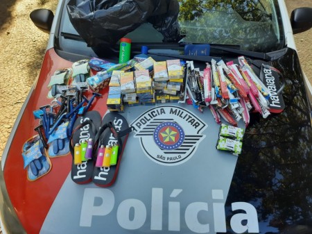 PM prende criminoso e recupera itens furtados em Osvaldo Cruz 