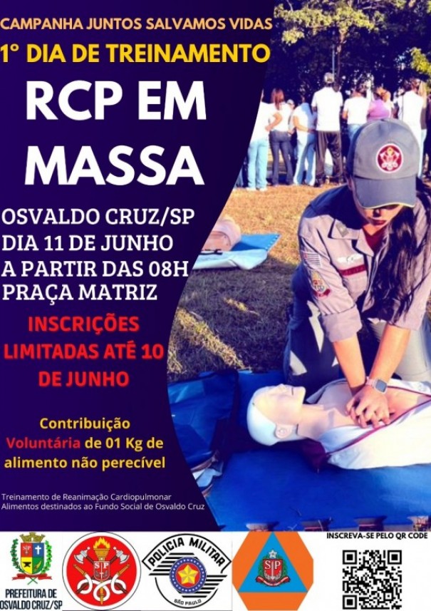 Prefeitura de OC e Corpo de Bombeiros promovem capacitao para atuao em situaes de emergncia