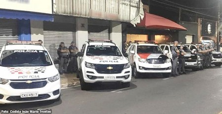 Polícia Militar realiza operação para coibir crimes em Tupã