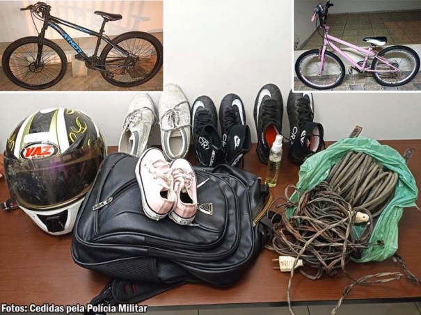 Polcia Militar prende indivduo por furto em Tup e recupera produtos furtados 