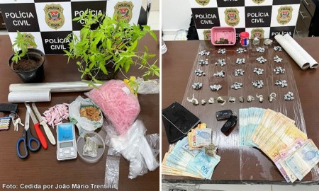 Polícia civil de Tupã prende suspeitos de envolvimentos com o tráfico de drogas