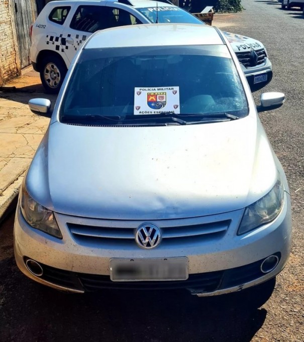 Abordagem policial apreende em Mirante do Paranapanema carro furtado h mais de 6 anos na Grande So Paulo