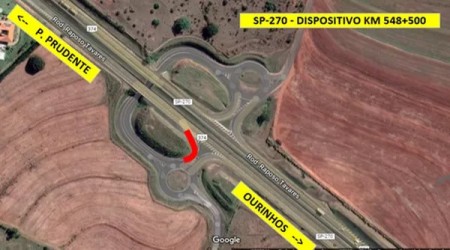 Obras no pavimento da SP-270 exigem adoção de sistema Pare e Siga em Regente Feijó