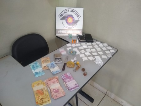 Adolescente é flagrado com droga e acaba apreendido por ato infracional de tráfico em OC