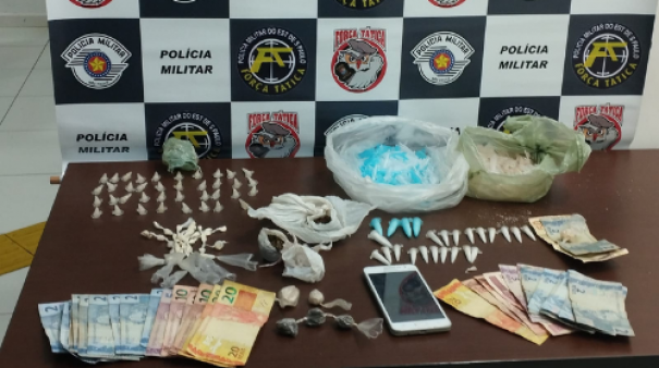 Polcia Militar tira mais dois traficantes das ruas de Tup