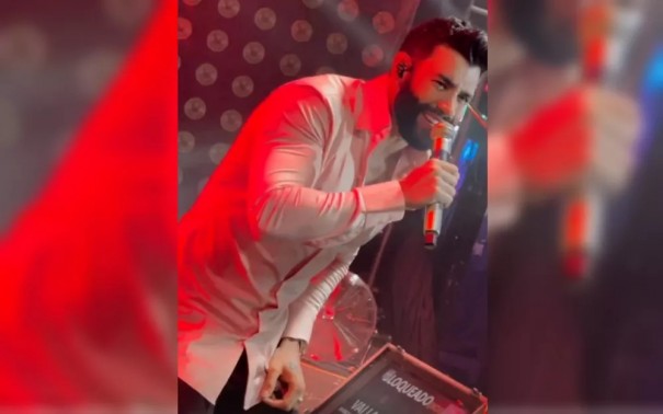 Gusttavo Lima  levado a hospital aps intoxicao alimentar, em Goinia