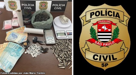 Polícia Civil de Tupã prende mulher e apreende menor por suspeita de tráfico de drogas