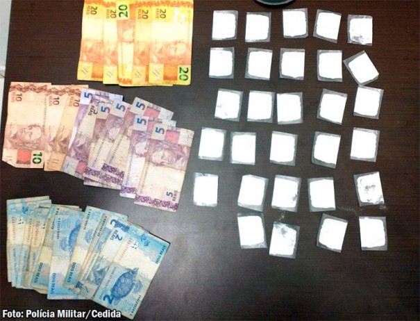 Morador de Iacri  preso por trfico de drogas pela PM