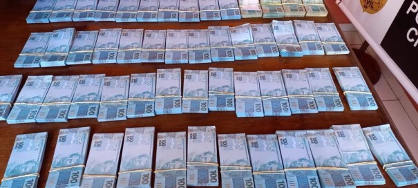 Pol�cia Civil apreende R$ 850 mil em notas falsas em Presidente Prudente