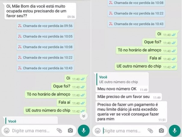 Operao mira suposto grupo criminoso que aplicou golpes com perfis falsos em aplicativo de mensagens; prejuzo pode passar de R$ 3 milhes