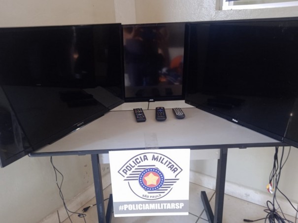 Aps noite de furtos criminoso  preso em flagrante pela Polcia Militar em Osvaldo Cruz 