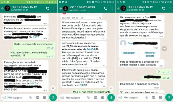 Quadrilha do golpe dos precat�rios age em Adamantina e regi�o