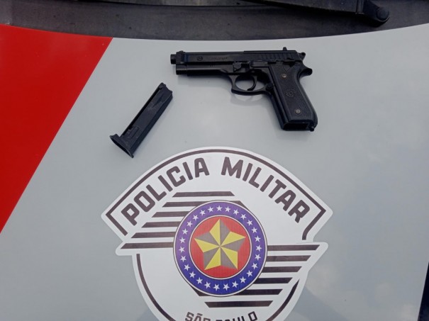 PM apreende adolescente por ato infracional de furto e encontra rplica de arma de fogo em Osvaldo Cruz