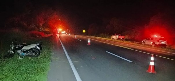 Idoso morre aps ser atropelado por motocicleta na Rodovia Homero Severo Lins