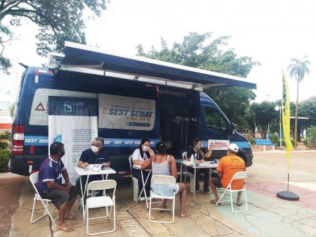 SALMOURÃO: Programa do SEST e SENAT de prevenção de acidentes é realizado