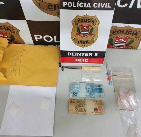Três homens são presos em flagrante por tráfico de drogas após Polícia Civil receber denúncias em Presidente Prudente