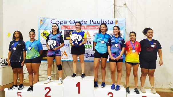 Osvaldo Cruz participa da 1 Etapa da Liga Oeste Paulista de Tnis de Mesa em Presidente Prudente